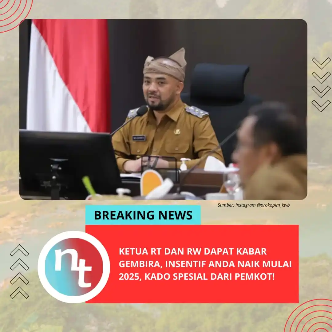 Image from NESIATIMES.COM: Ketua RT dan RW Dapat Kabar Gembira, Insentif Anda Naik Mulai 2025, Ka...