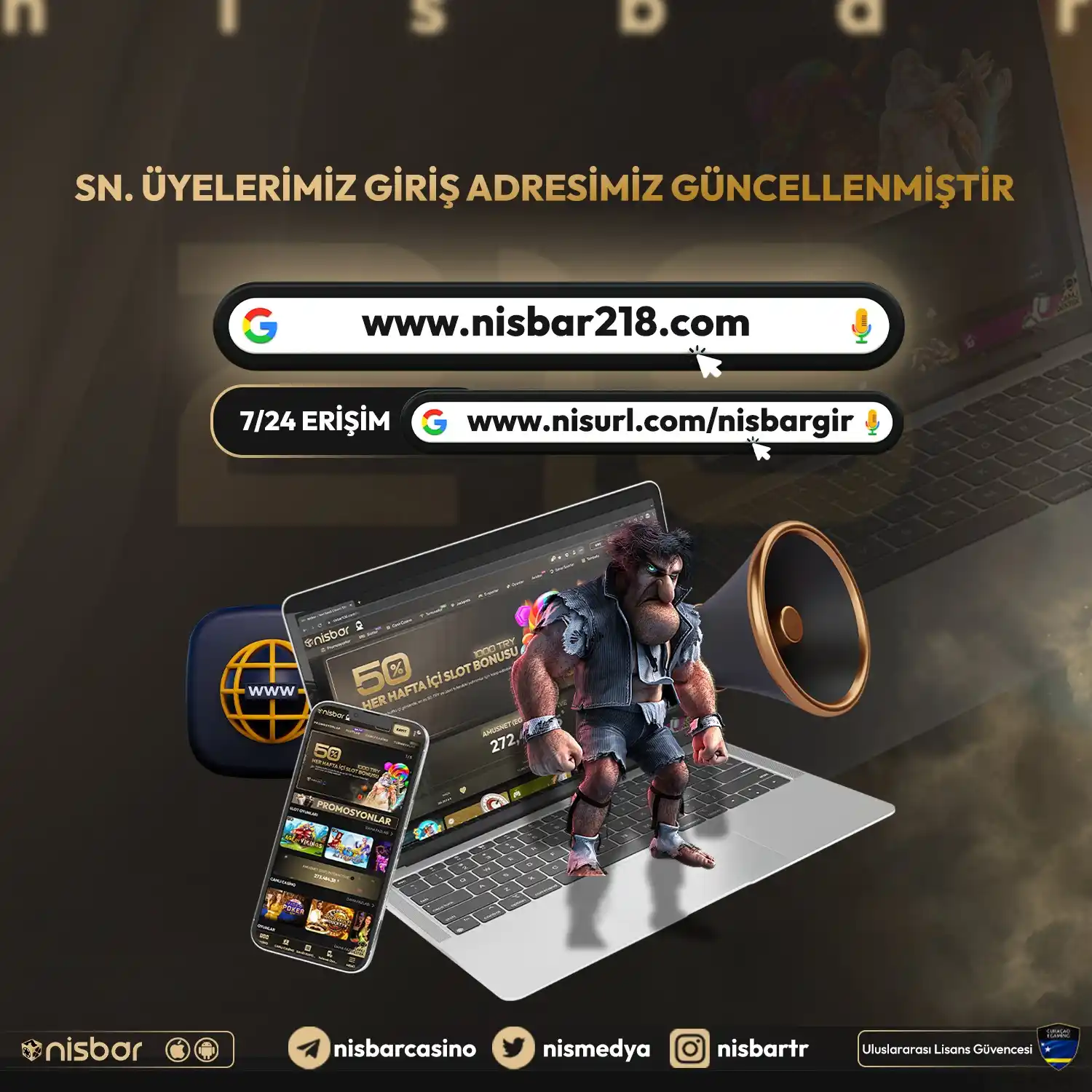 Image from NİSBAR: *📢Sitemizin adresi güncellendi!* ➡️https://nisbar218.com/tr/ olarak ...