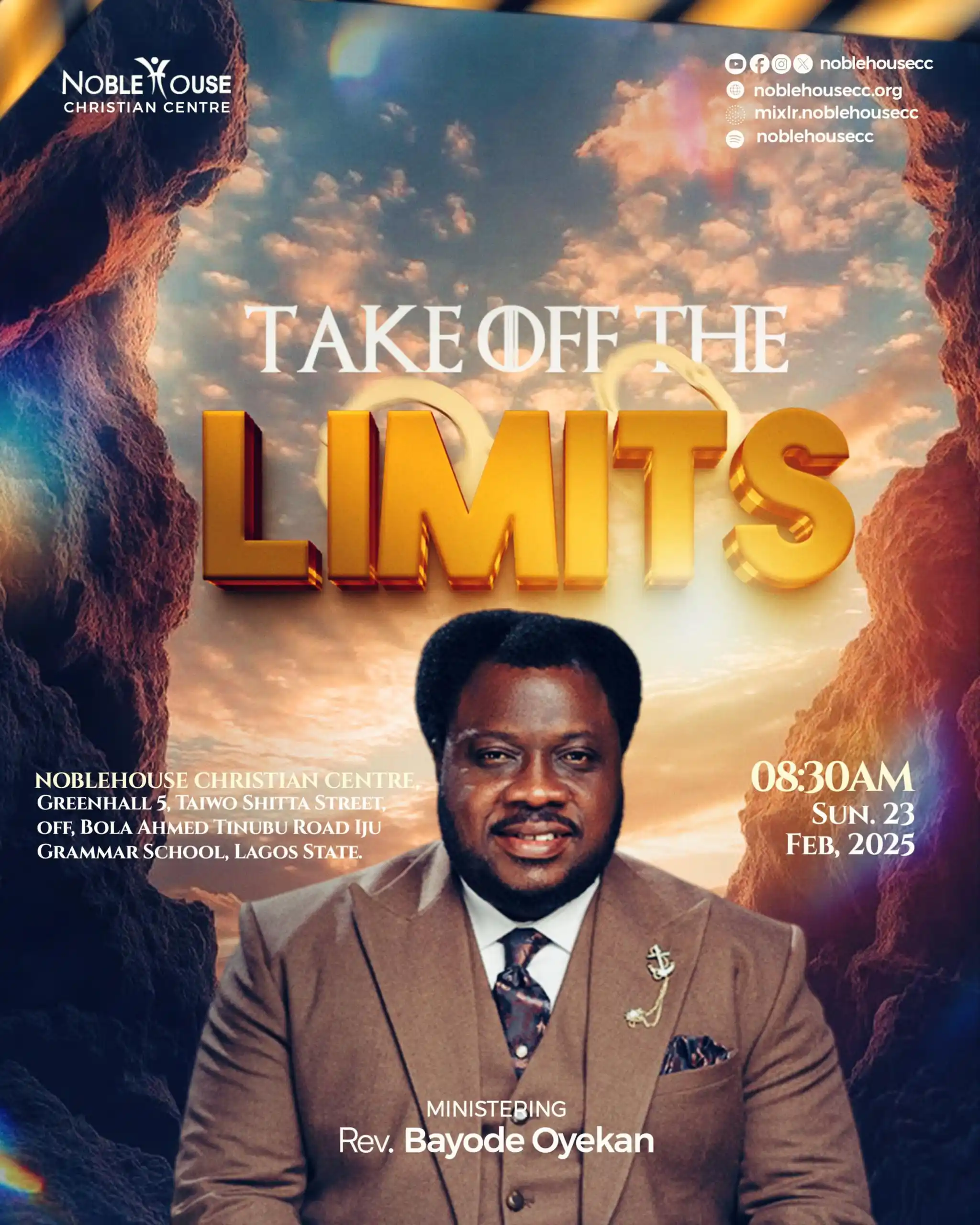 Image from Noblehouse Christian Center: “The contents of your mind can cause barriers that will limit what God...