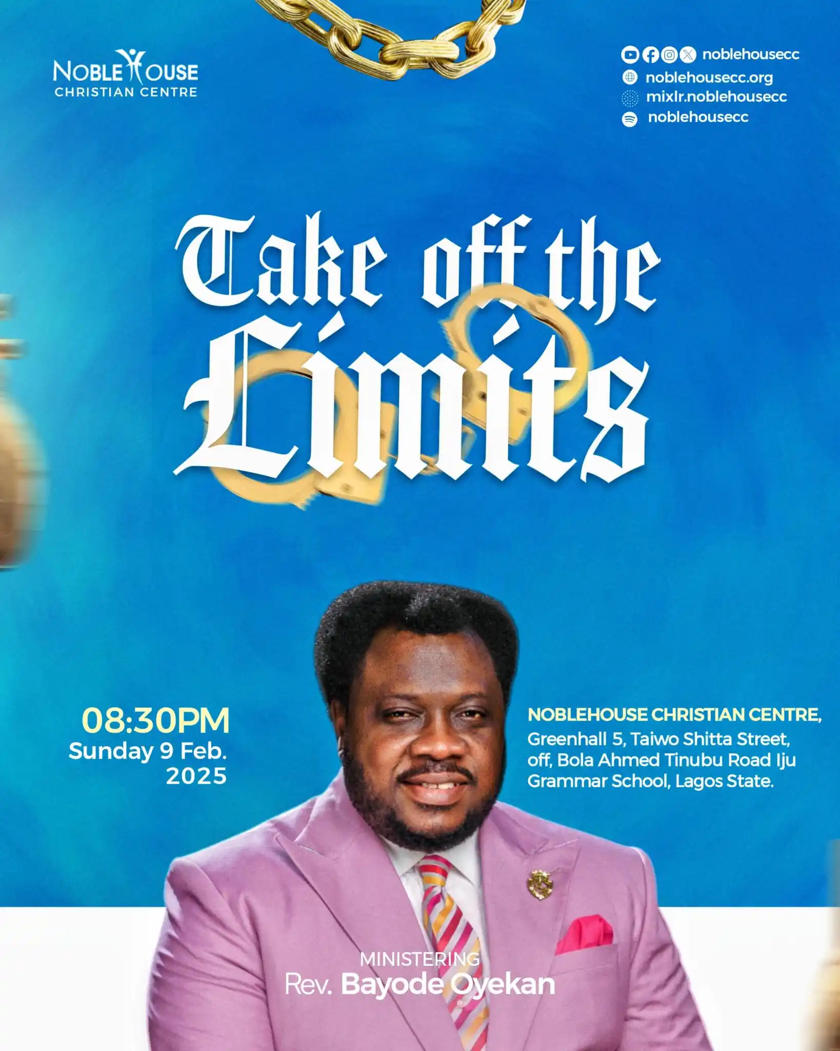 Noblehouse Christian Center post