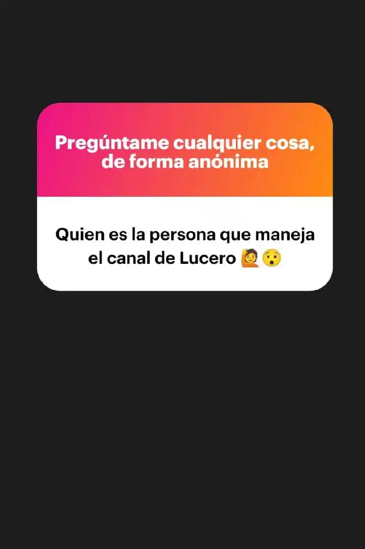 Nuestra Lucero Adorada post