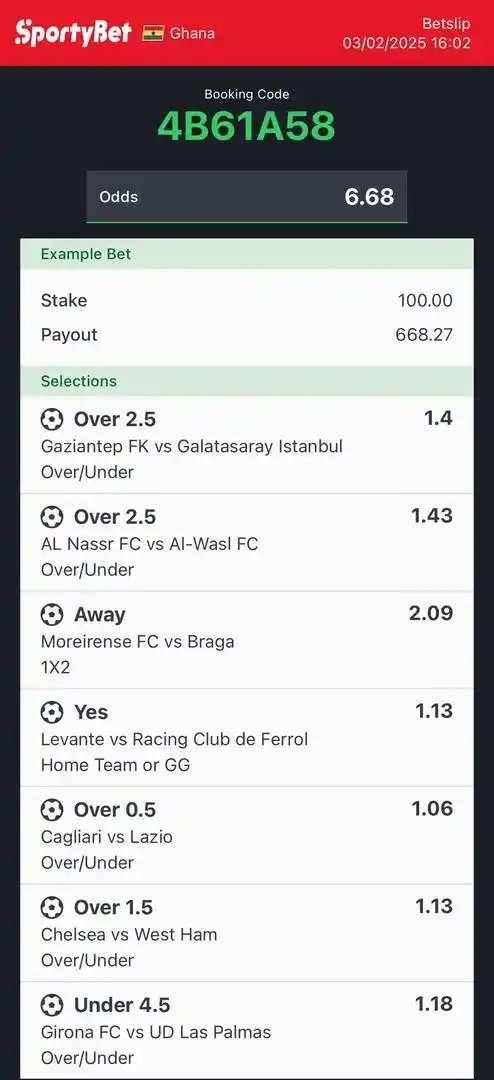 NUMBER ‘1’ ODDS post
