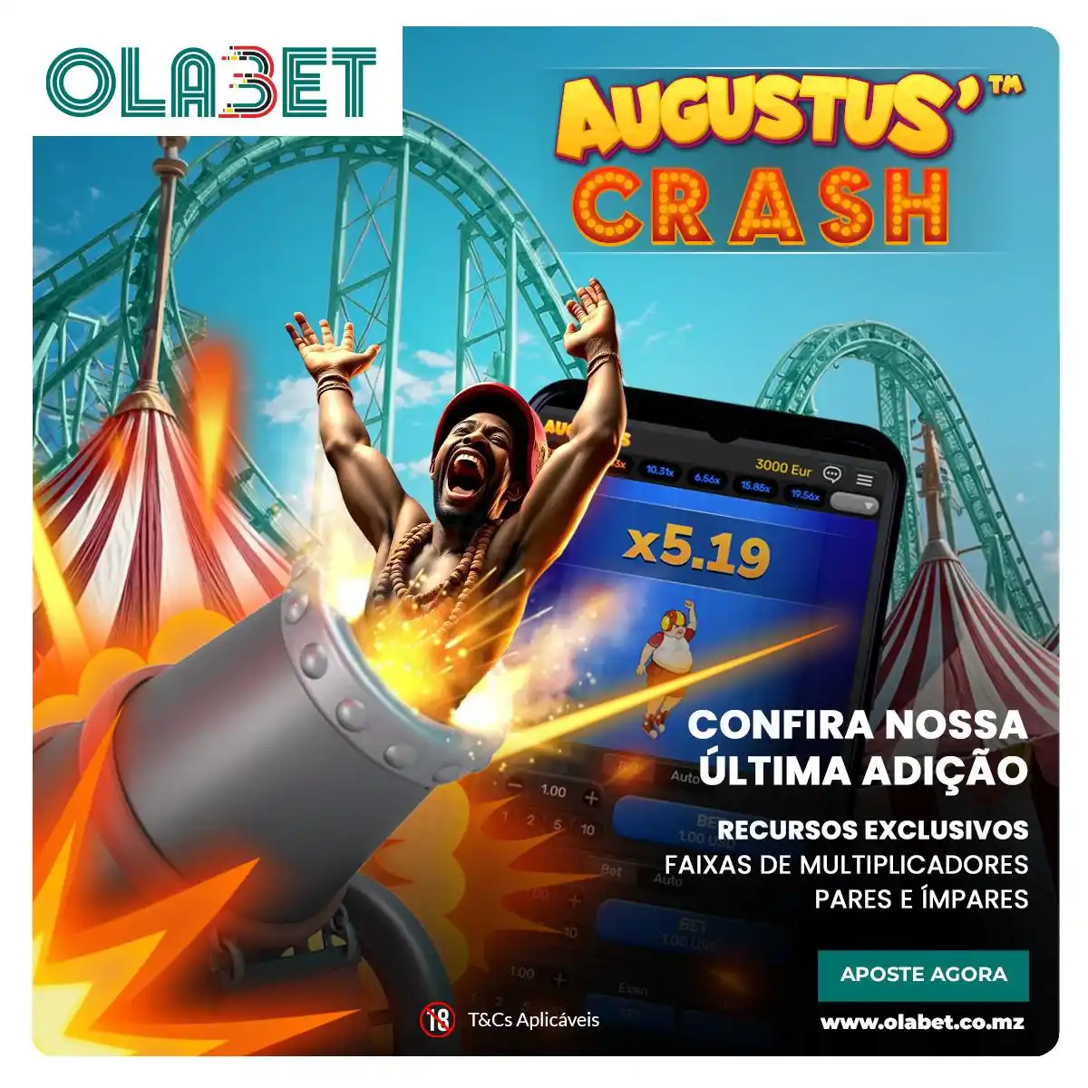 Olabet Moçambique post