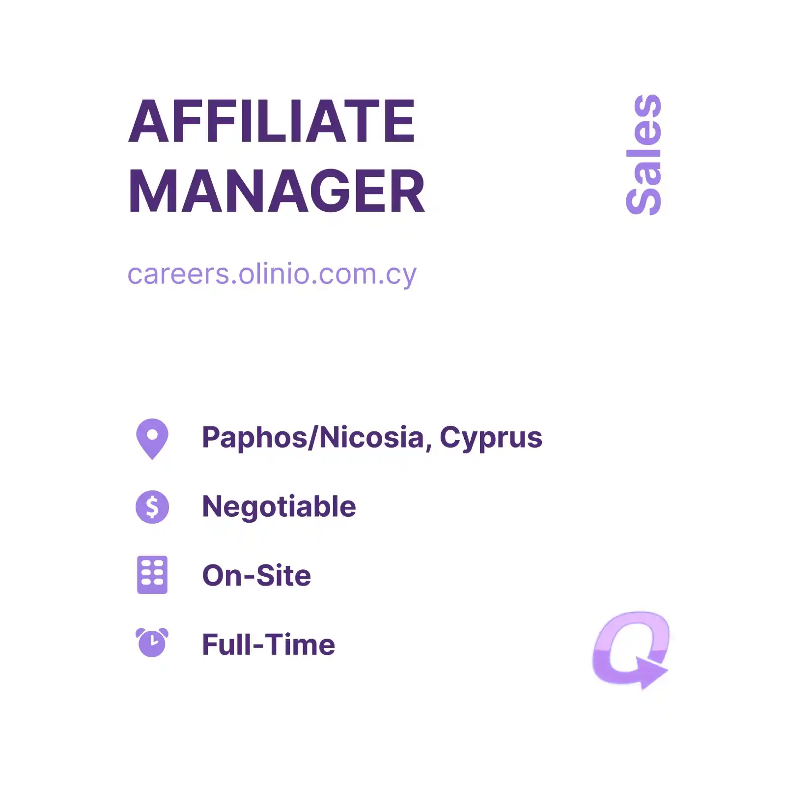Olinio Jobs  post