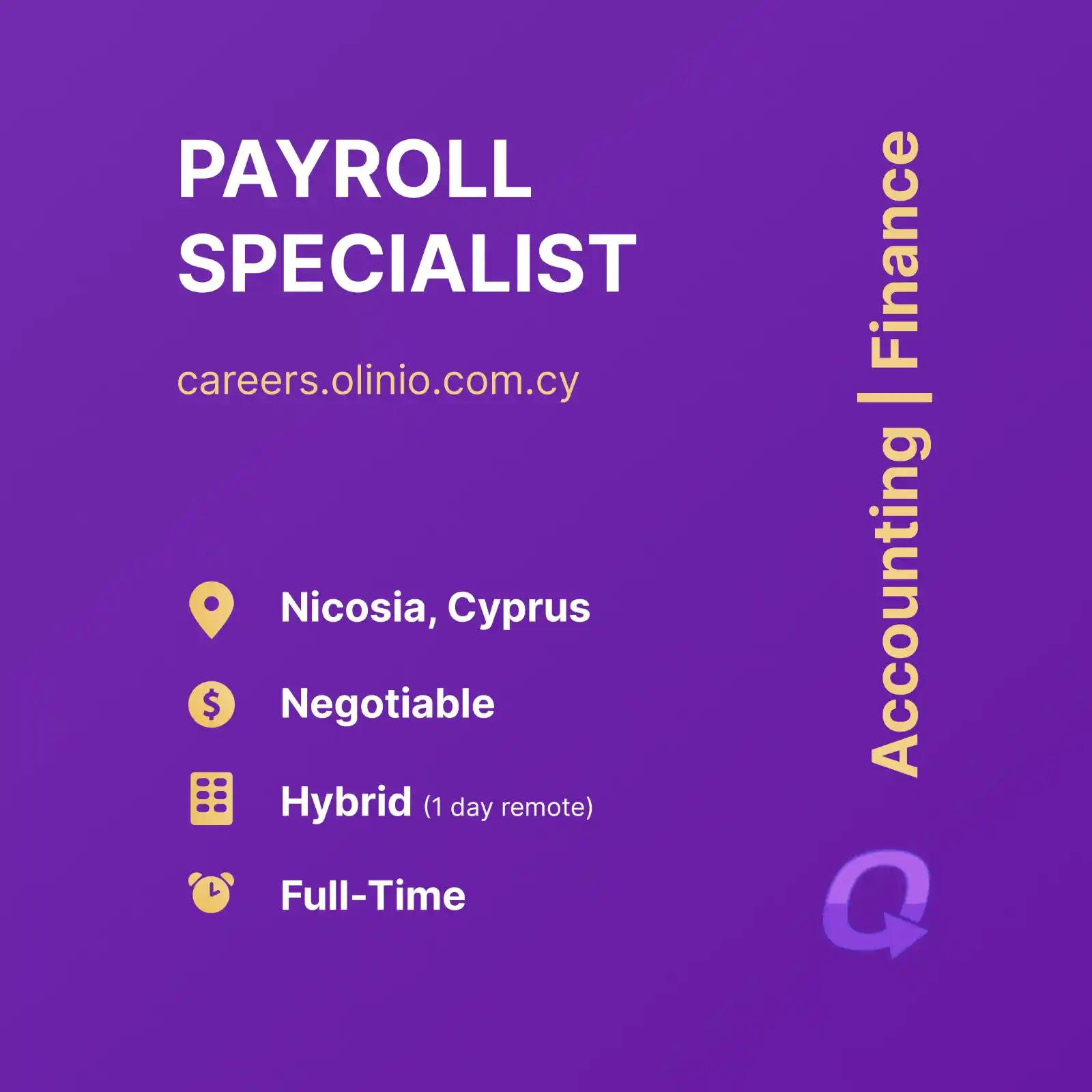 Olinio Jobs  post