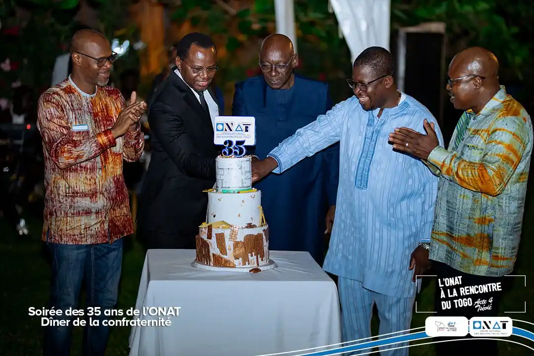 Image from Ordre National des Architectes du Togo (ONAT): Retour en image du Dîner des 35 ans de l'Ordre Nationale des Architect...