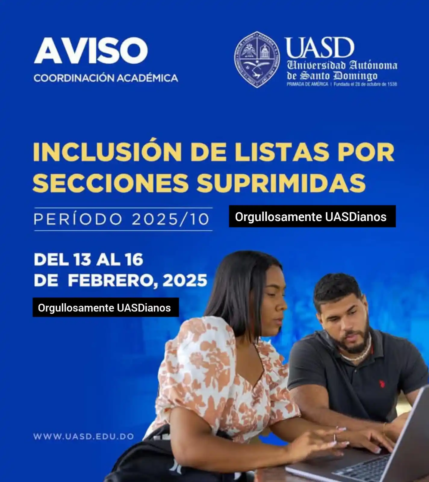 Orgullosamente UASDianos post