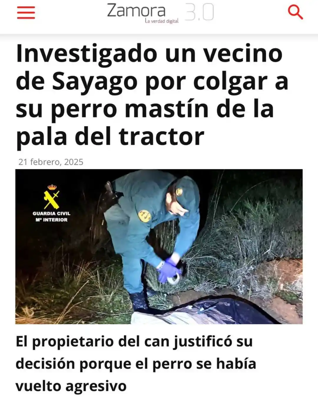 Image from PACMA: 😡¡Se debería pudrir en prisión por semejante barbaridad! No lo hará p...