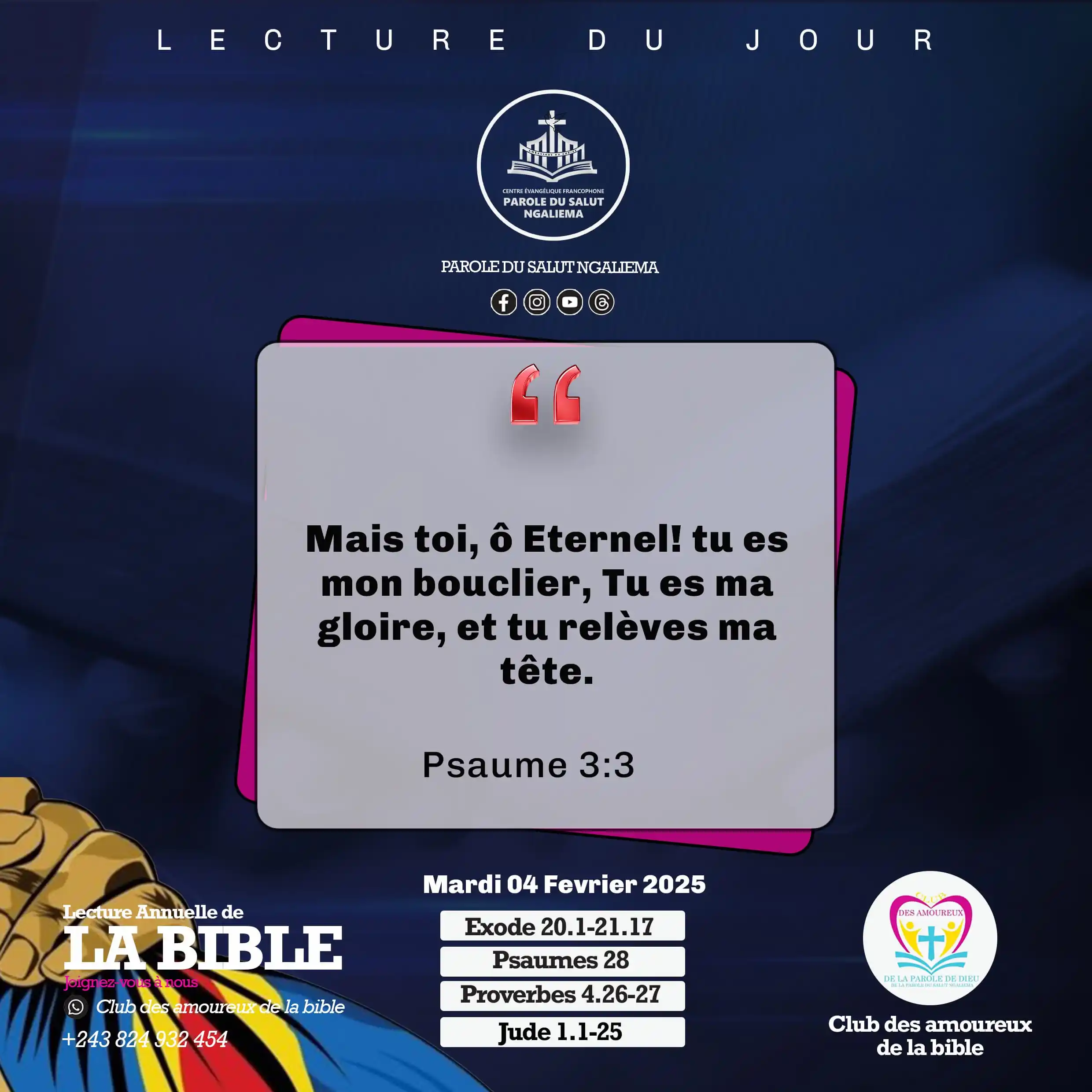 PAROLE DU SALUT NGALIEMA post