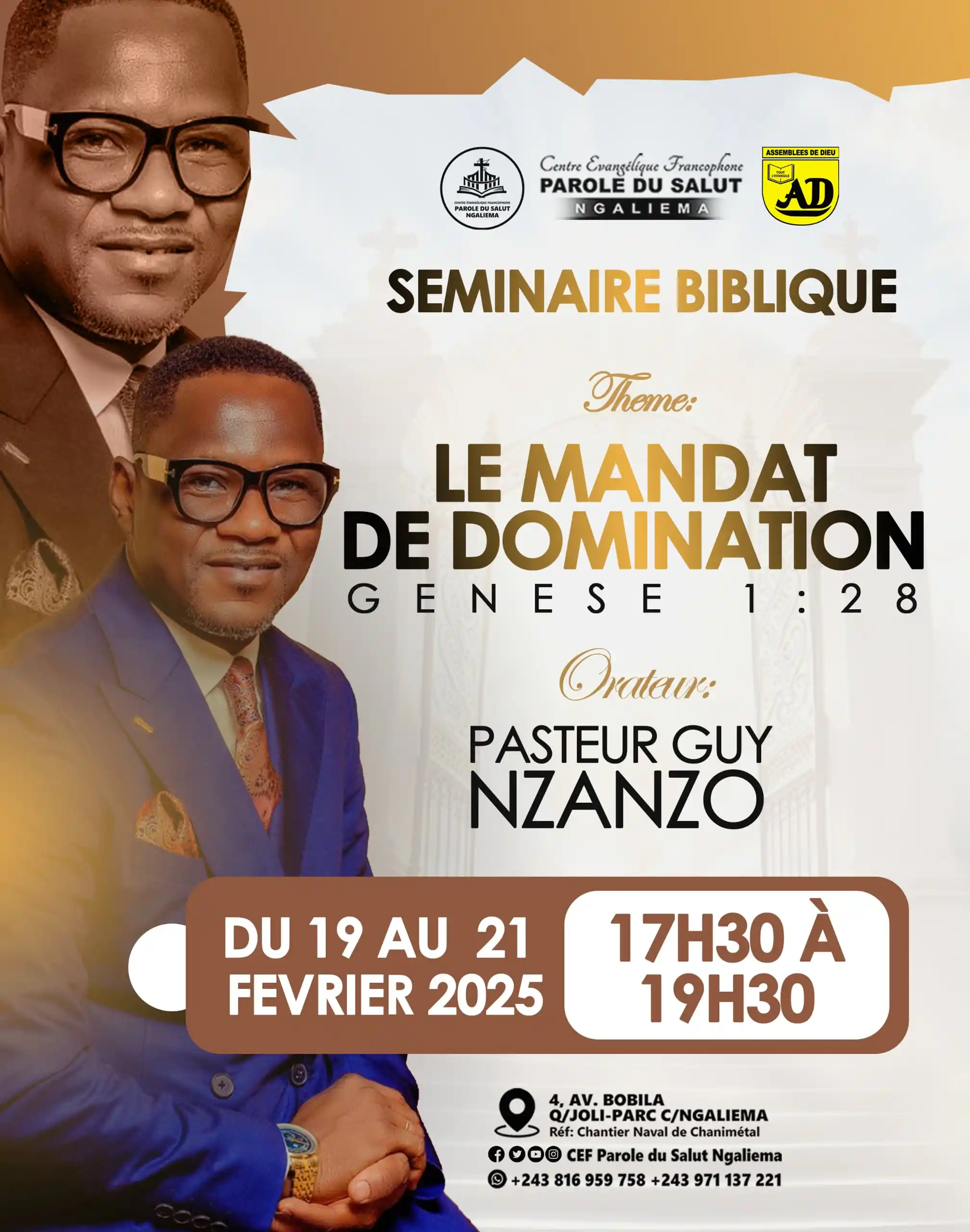 PAROLE DU SALUT NGALIEMA post