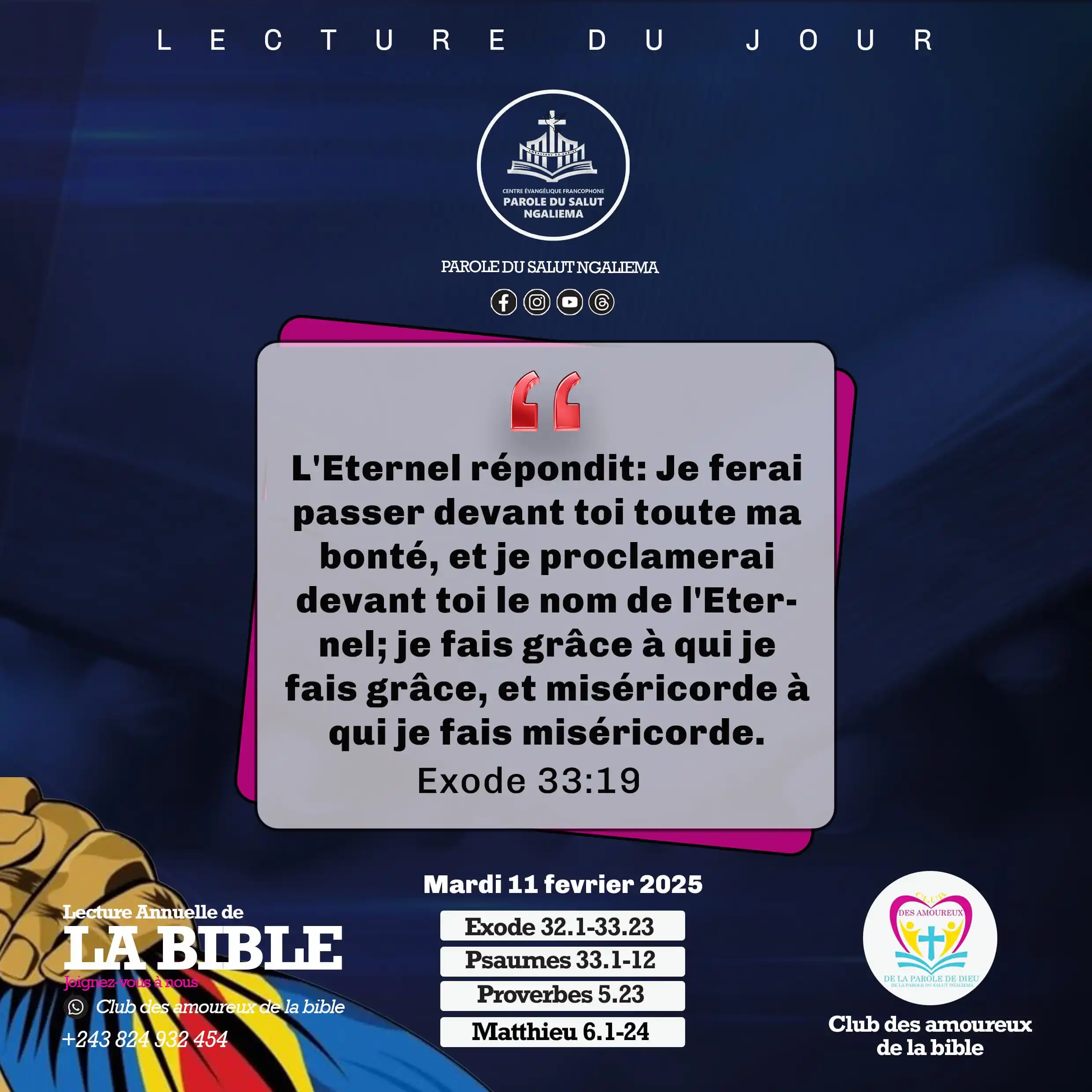 PAROLE DU SALUT NGALIEMA post