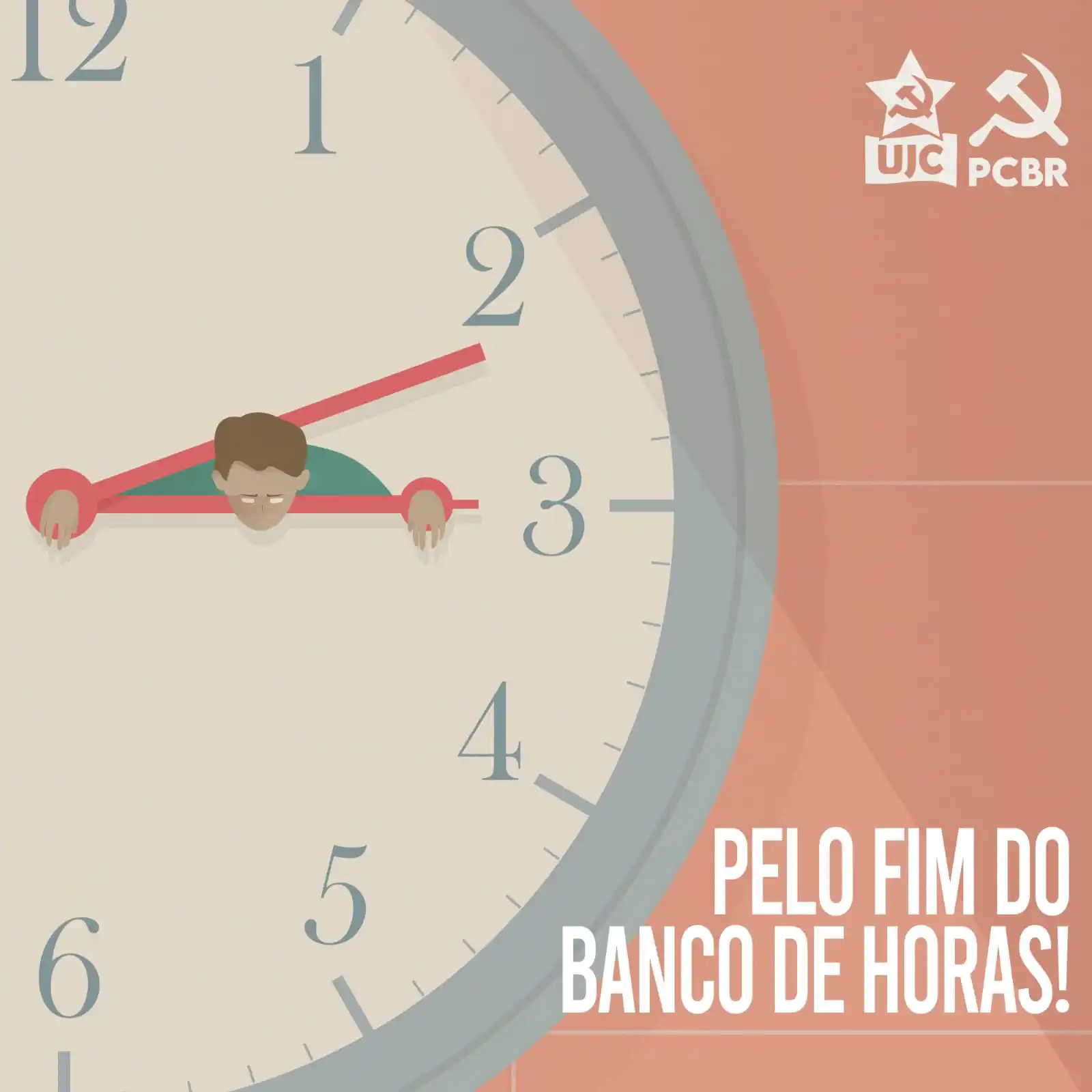 Image from PCBR - Partido Comunista Brasileiro Revolucionário: 📍 Espírito Santo 🚩PELO FIM DA ESCALA 6x1 E DO BANCO DE HORAS🚩 �...