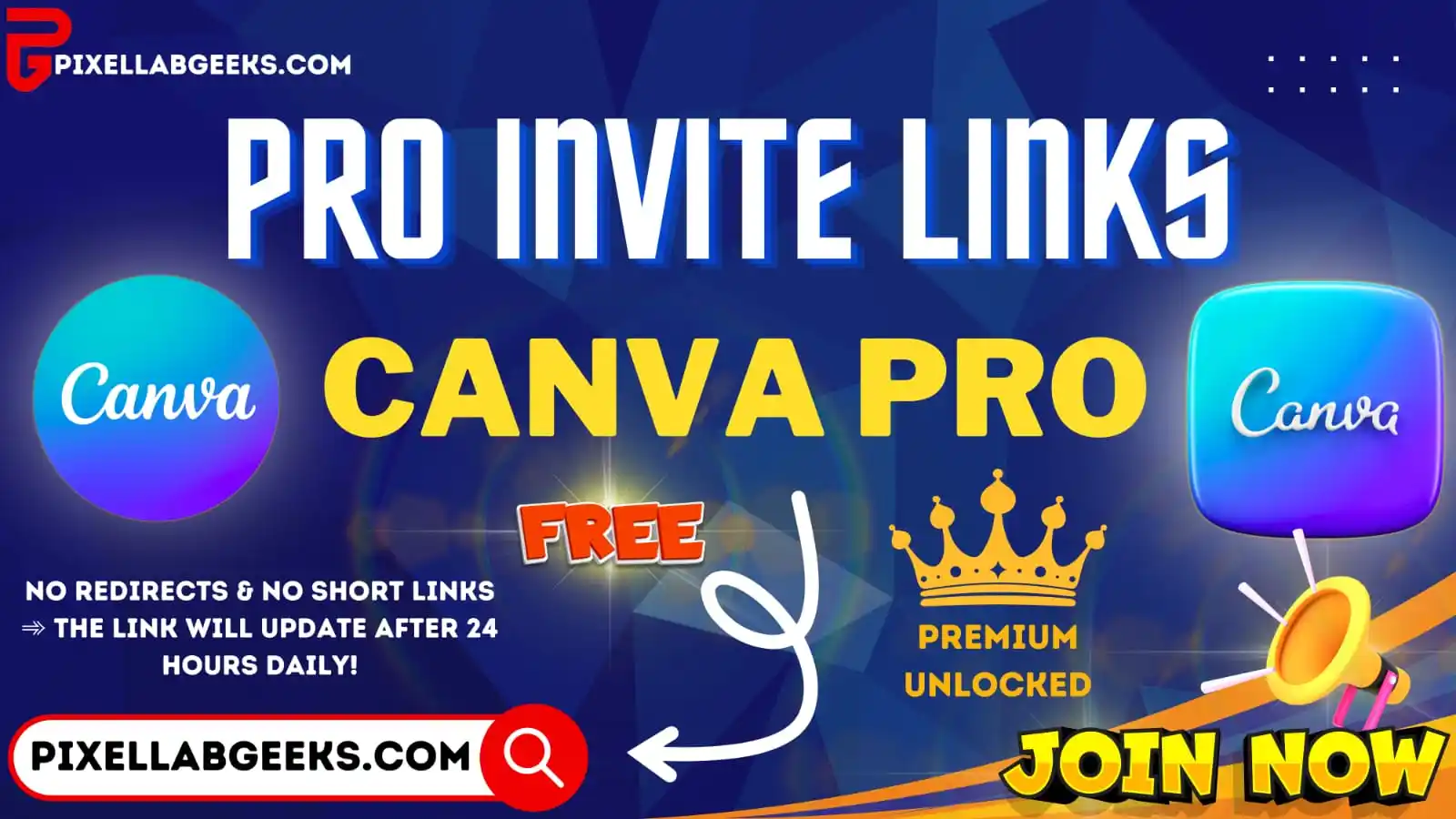 Image from PixelLab Geeks: ▱▰▱ bit.ly/PixelLabGeeks ▰▱▰ *Join Canva Pro for Free! (Daily Updated...