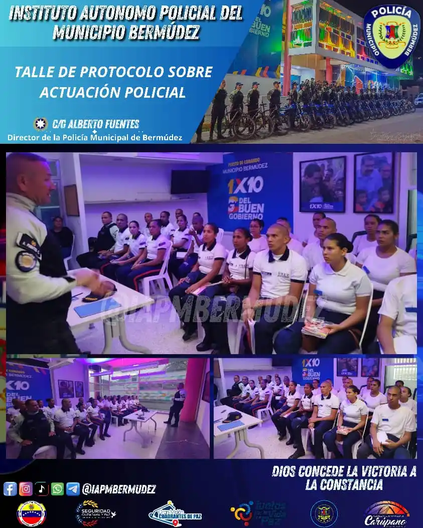 Policía Municipal De Bermúdez post