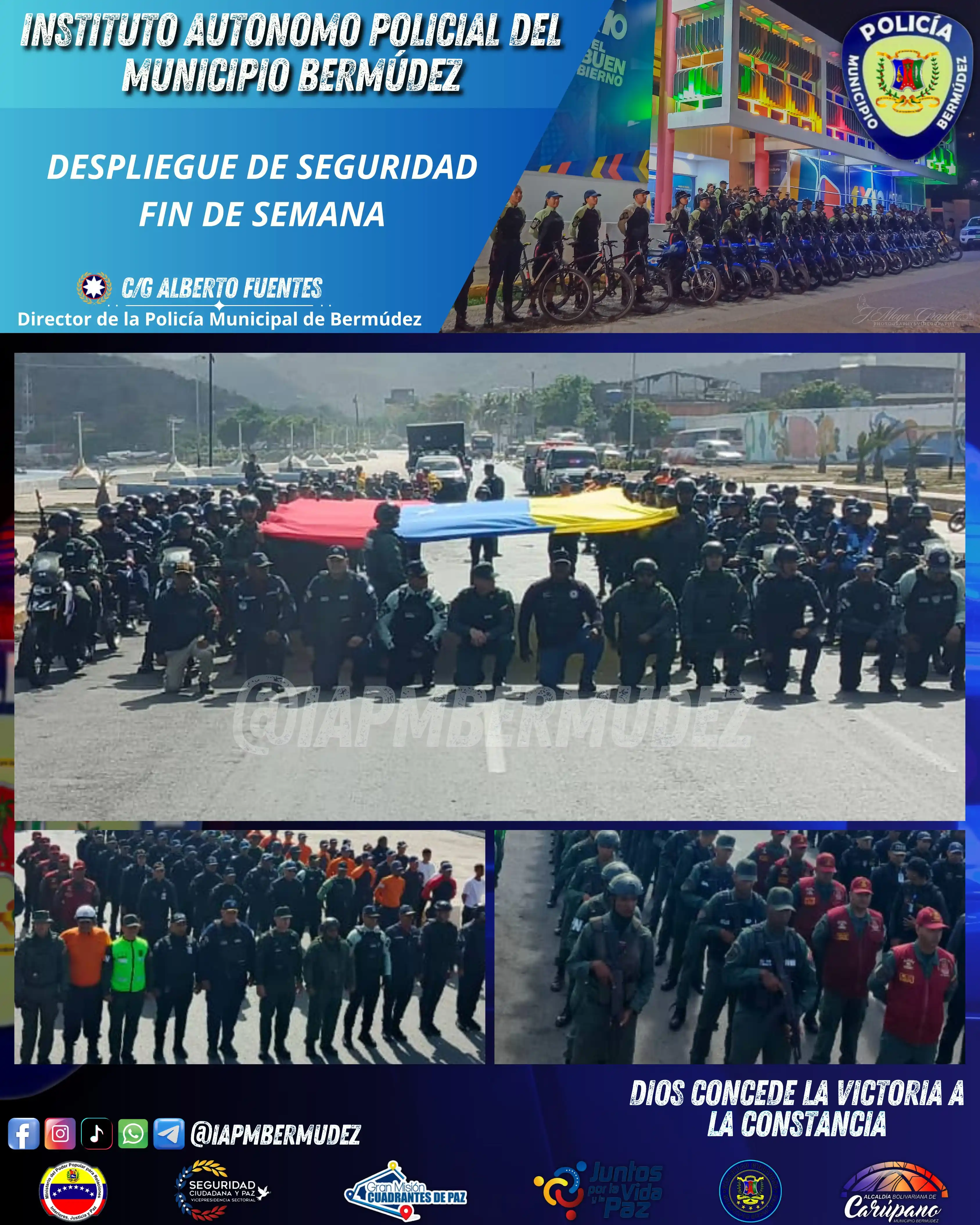 Policía Municipal De Bermúdez post