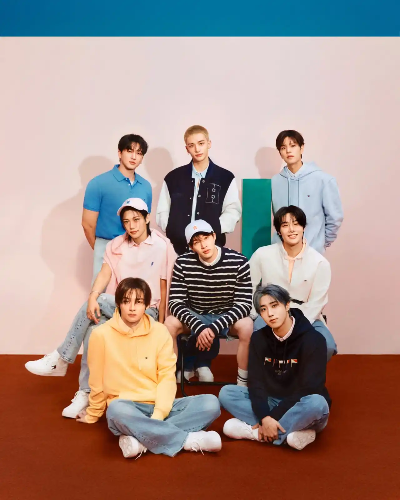Image from Portal 3RACHA: 📷 | Stray Kids em novas fotos no X/Twitter da marca Tommy Hilfiger (@...