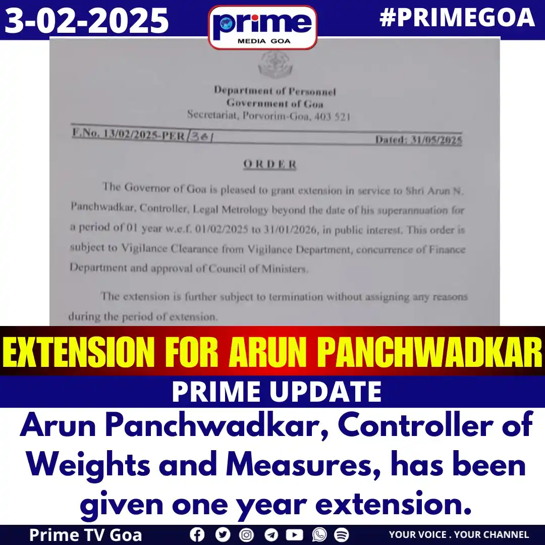 PRIME TV GOA ALERTS 🚨 post