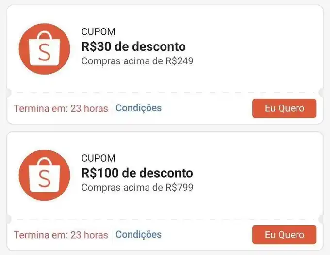 ✨ Promos da PAAH |  Cupons Diários post