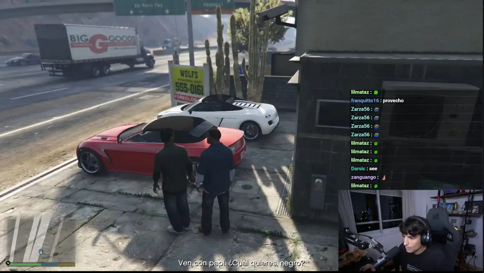 Que esta pasando en el stream de Goncho post