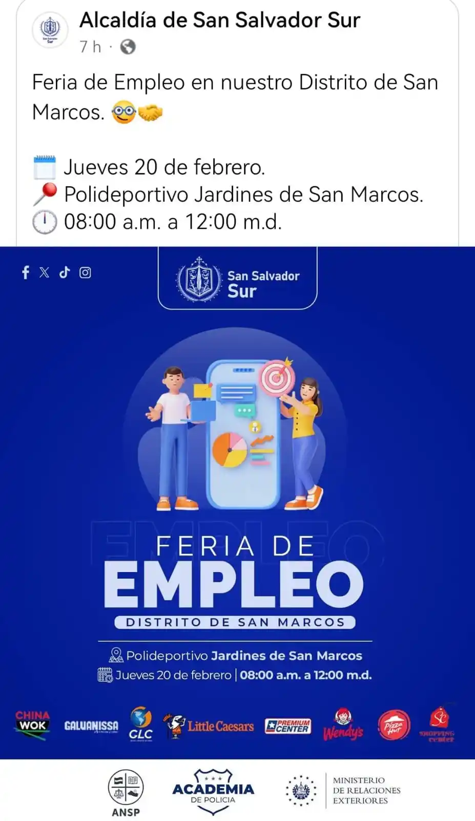 Red InformativaSv 24/7 Y Tráfico post