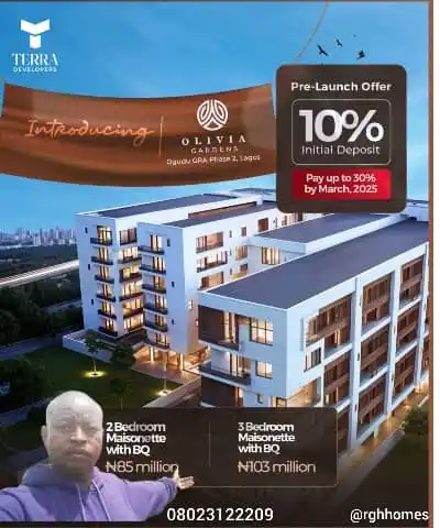 Image from Rgh Homes Marketing Hub: Introducing Olivia Gardens Ogudu: Luxury Living Redefined Terra Develo...