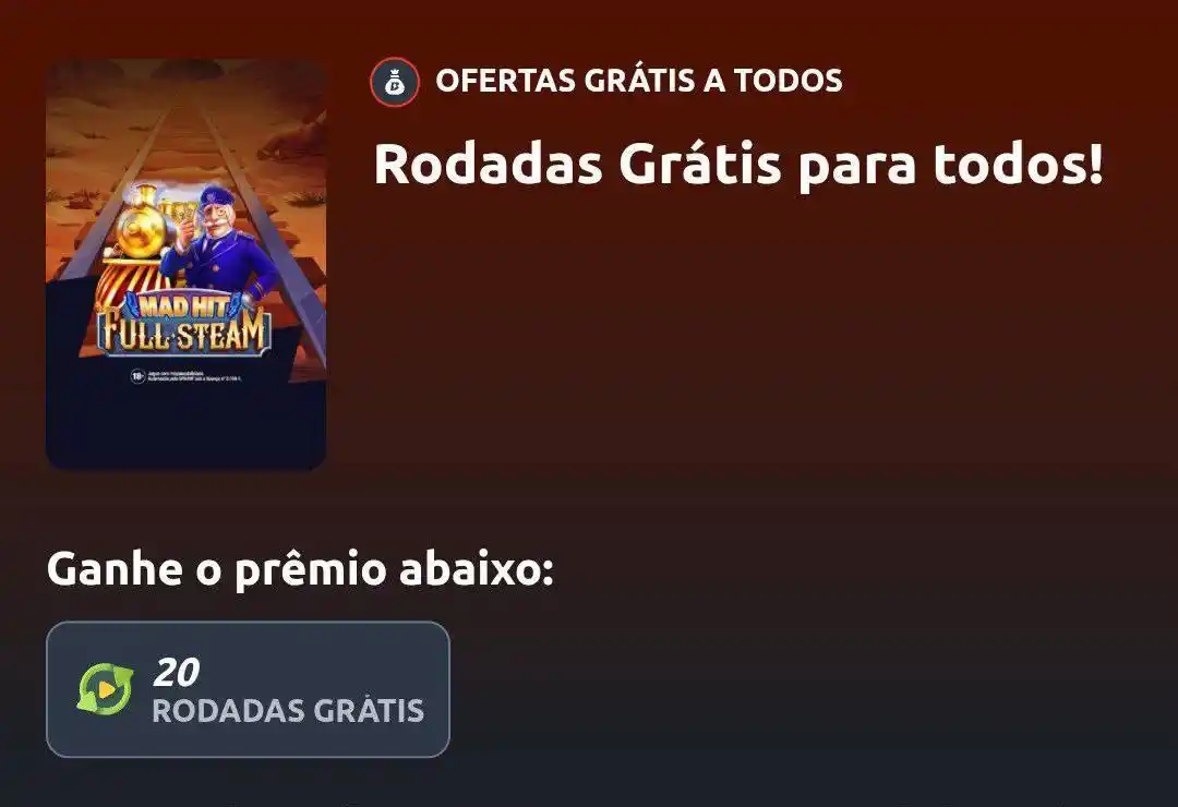 RODADAS GRÁTIS E BÔNUS 🌟 post