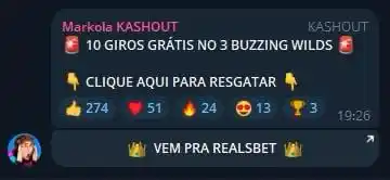 RODADAS GRÁTIS E BÔNUS 🌟 post