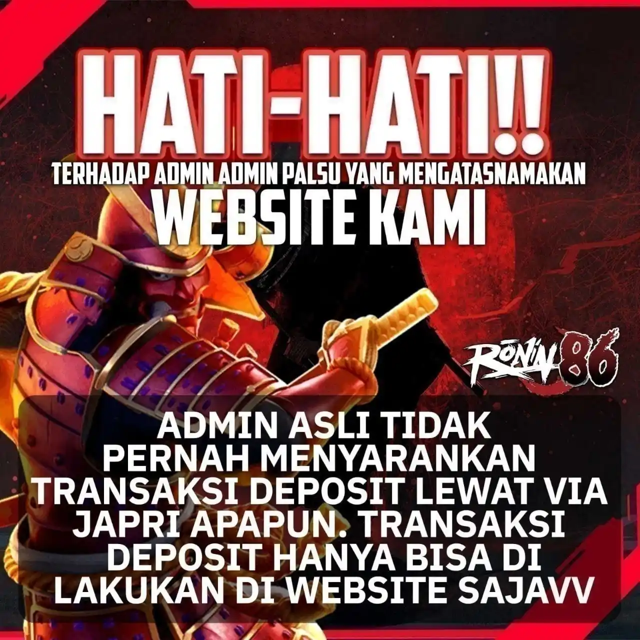 RONIN86 OFFICIAL post