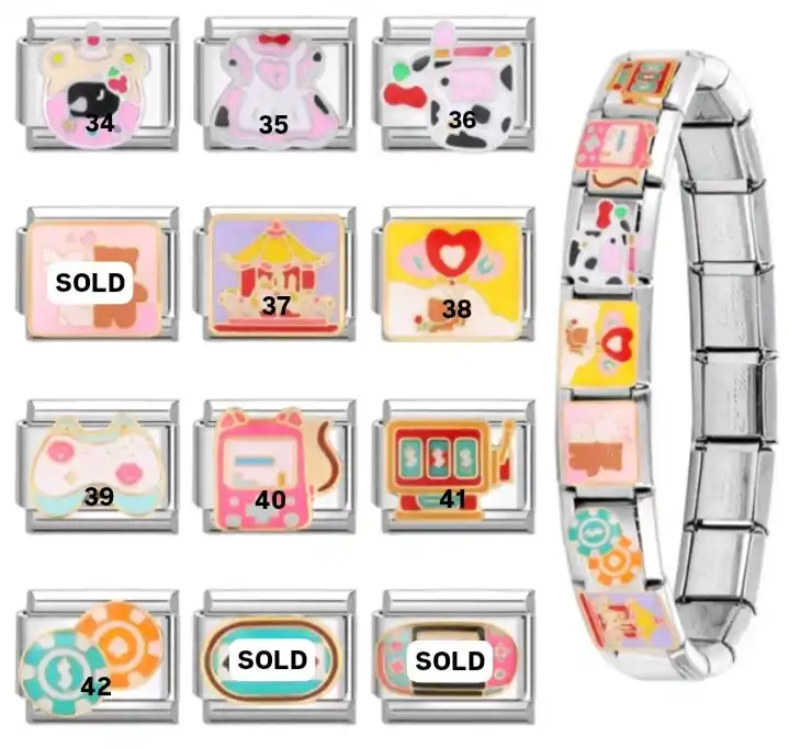 italian charm watch & bracelet by roseate post