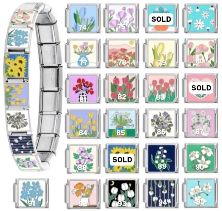 italian charm watch & bracelet by roseate post