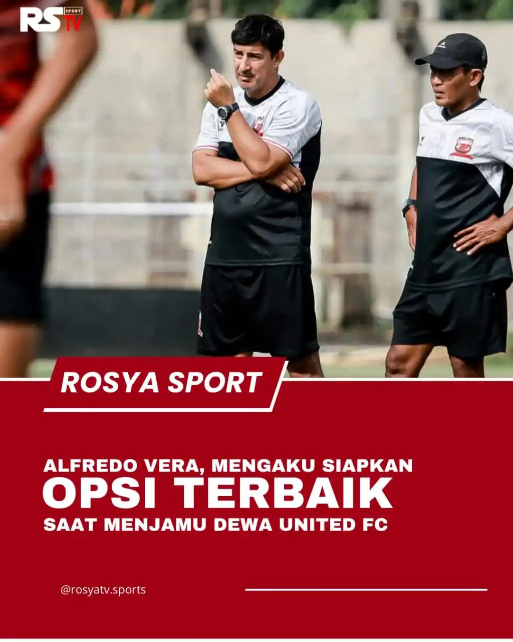 Image from ROSYA TV: Madura United Siapkan Opsi Terbaik Hadapi Dewa United.  Team berjuluk ...