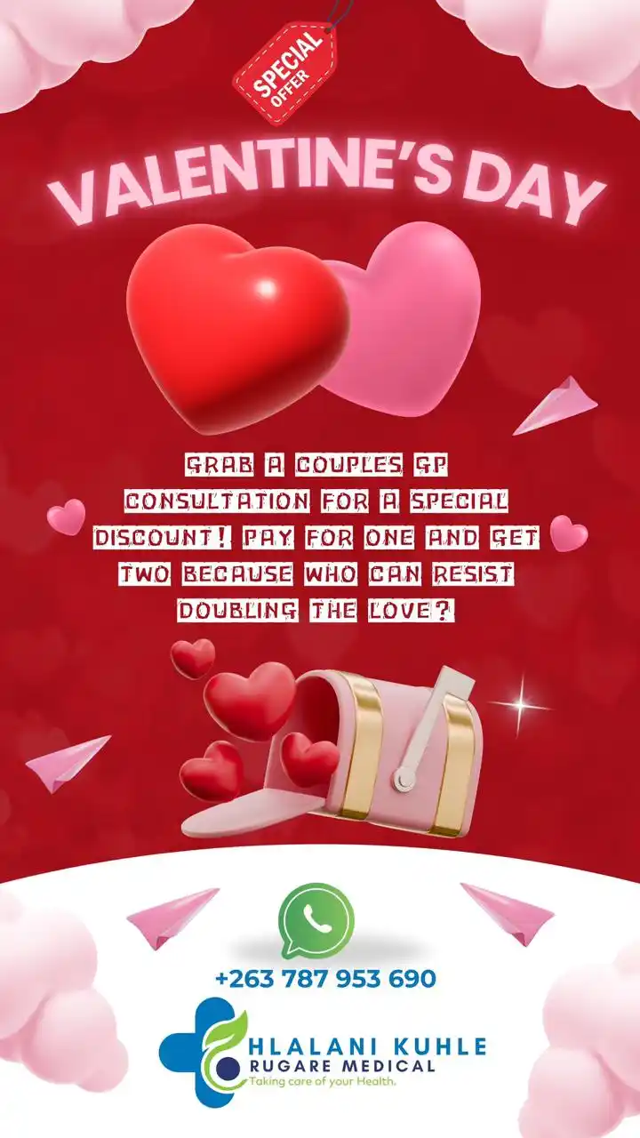 Image from Rugare Medical: *SPECIAL PROMO* Show your love for your health AND your partner this ...