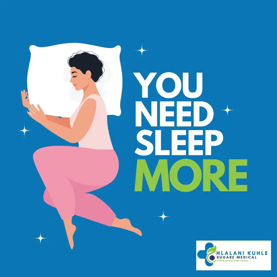 Image from Rugare Medical: *Here are 5 tips to help you sleep better &* *Be consistent.* •✨Go to...