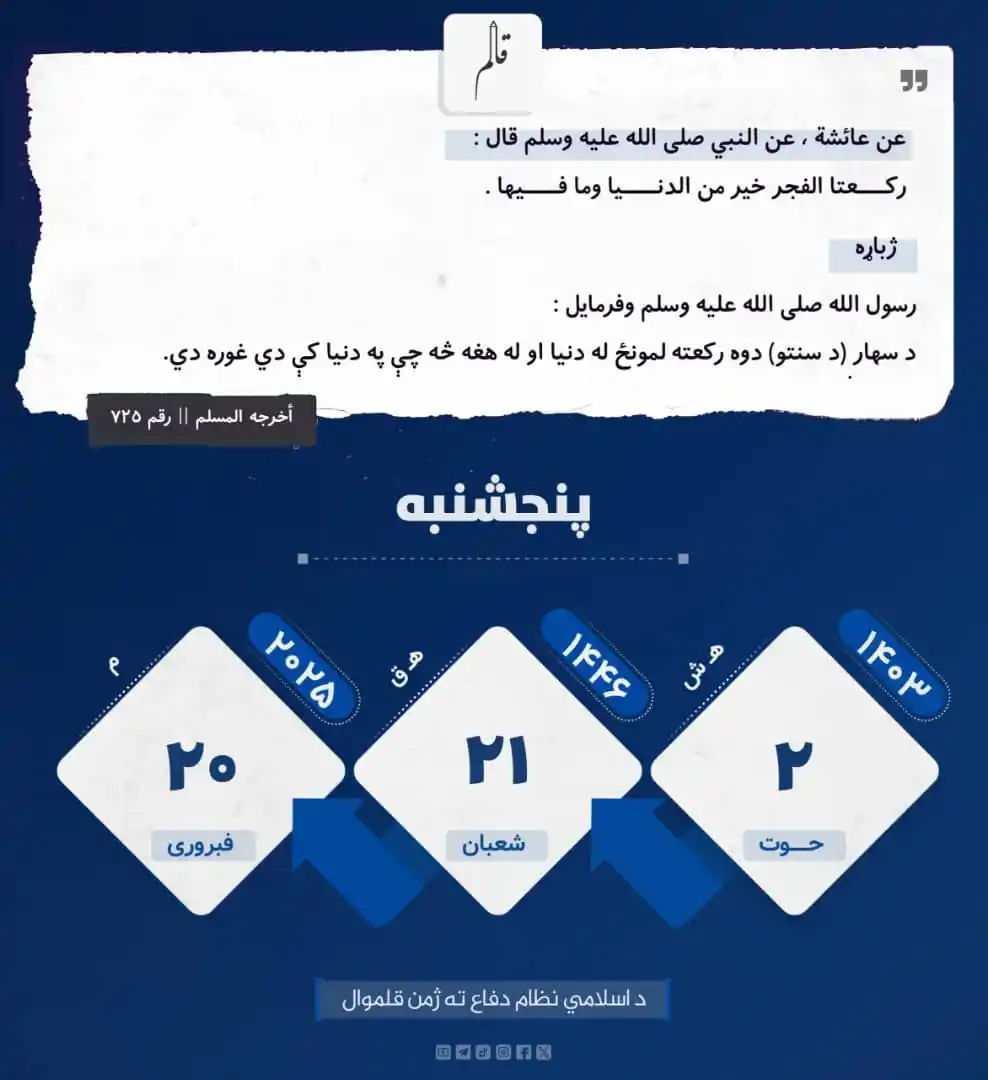 ریاست امربالمعروف، نهی عن المنکر وسمع شکایات ولایت غزنی post