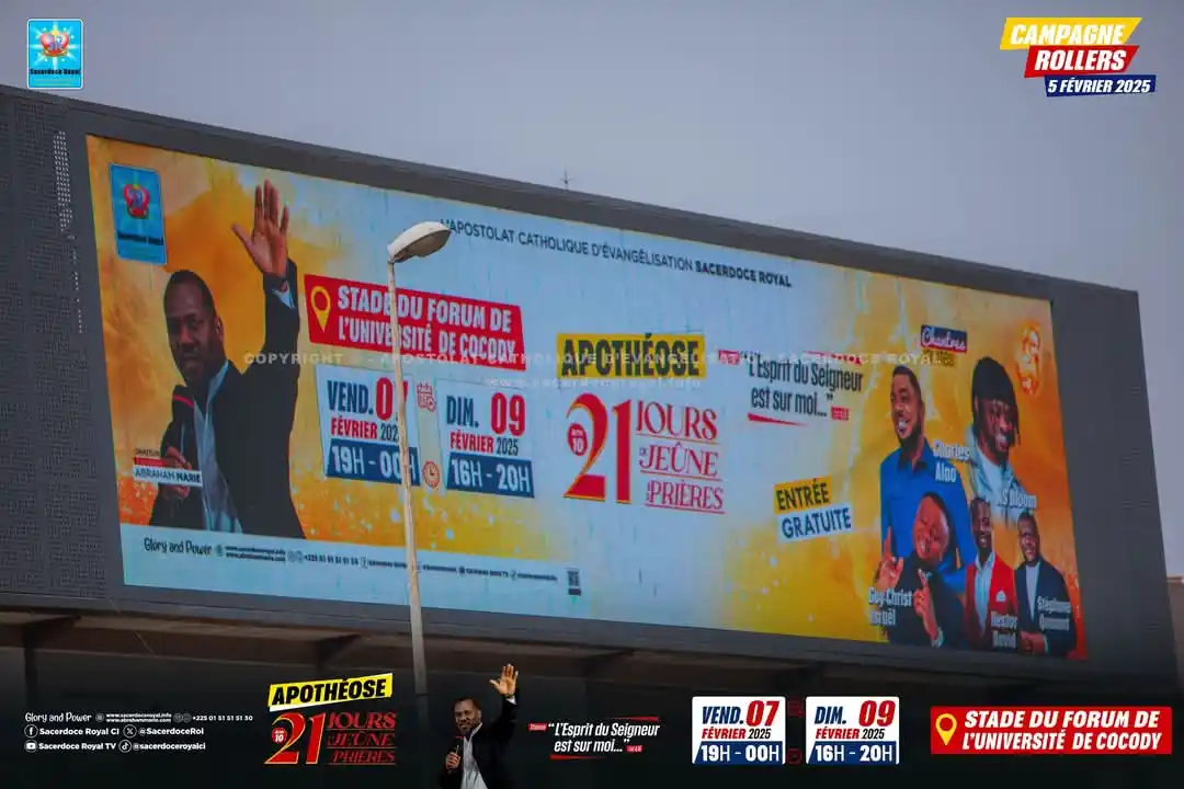 Image from Sacerdoce Royal: 🔥L’invitation est lancée, on vous attend ces vendredi 7 et dimanche 9...