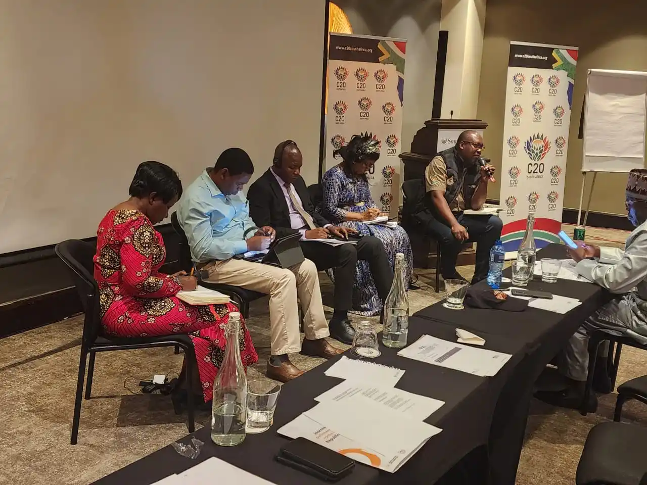Image from SANAC Civil Society Forum (CSF): A panel discussion at the GFAN Africa (Global Fund Advocates Network A...