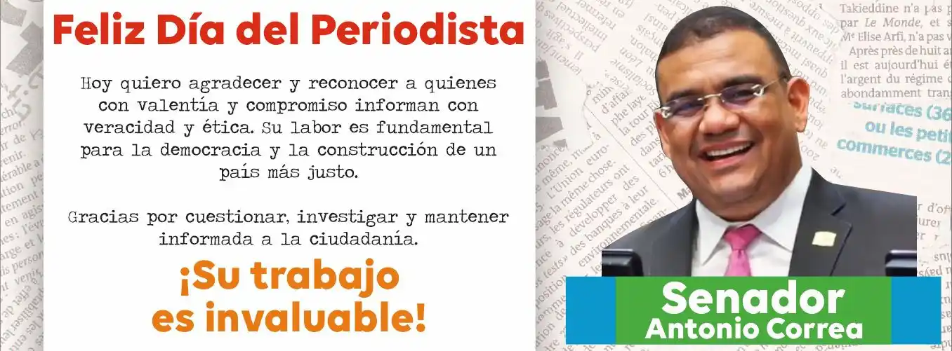 Senador Antonio Correa post