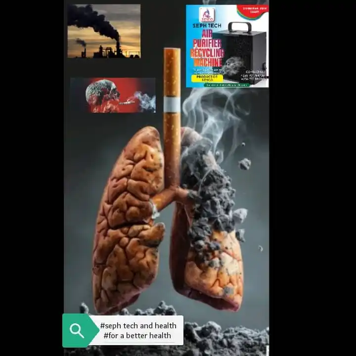 Image from SEPH TECH AND HEALTH UPDATES: ALERT! Protect Your Health!💪 Smoking is NOT the only way to get lun...