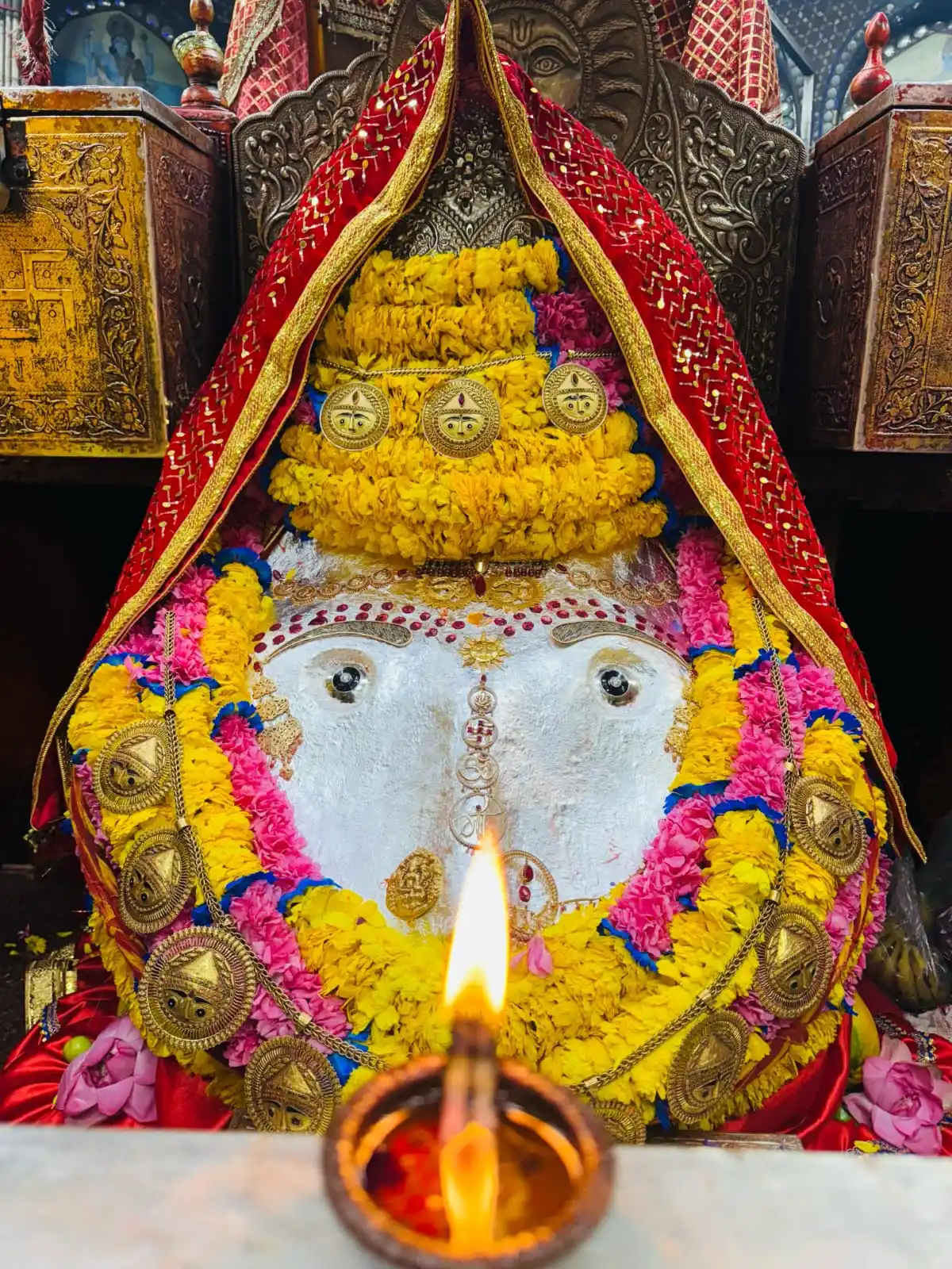 Image from Shri Kalka Maa Evening Dharshan: <a class="text-blue-500 hover:underline cursor-pointer" href="/hashtag...