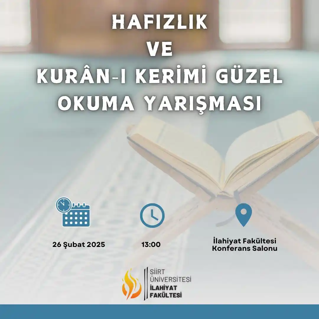 Siirt Üniversitesi İlahiyat Fakültesi post