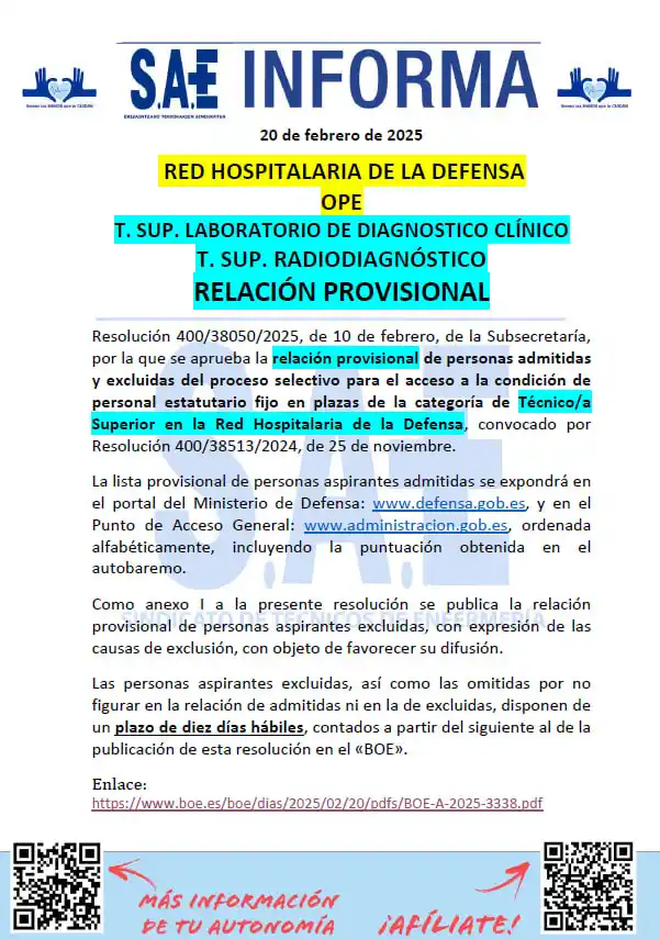 Sindicato SAE NACIONAL post