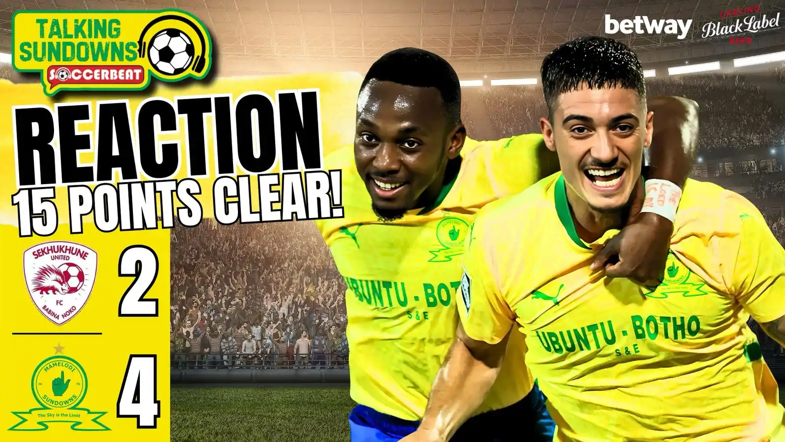 Image from SoccerBeat: 🚨 NEW SOCCERBEAT 🚨 - Chiefs WARNED after Sundowns beat Sekhukhune ...