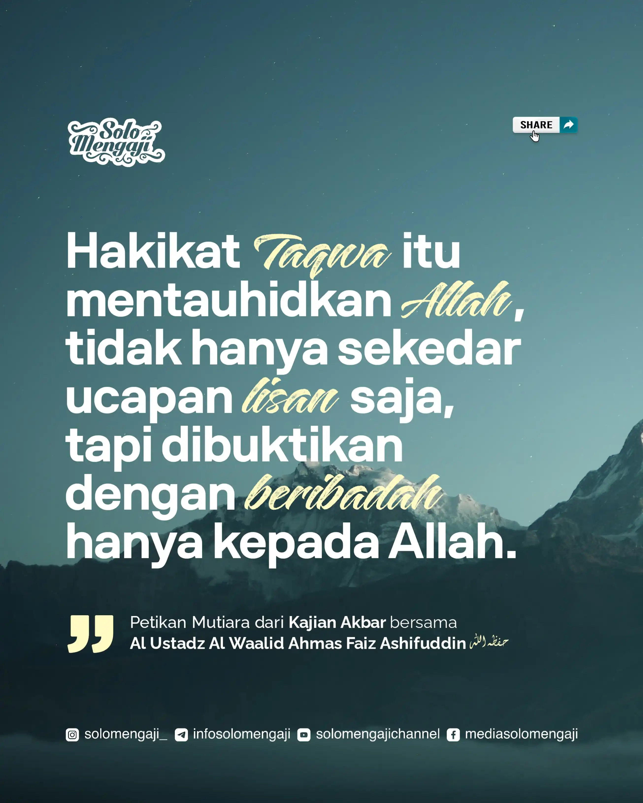 Solo Mengaji post