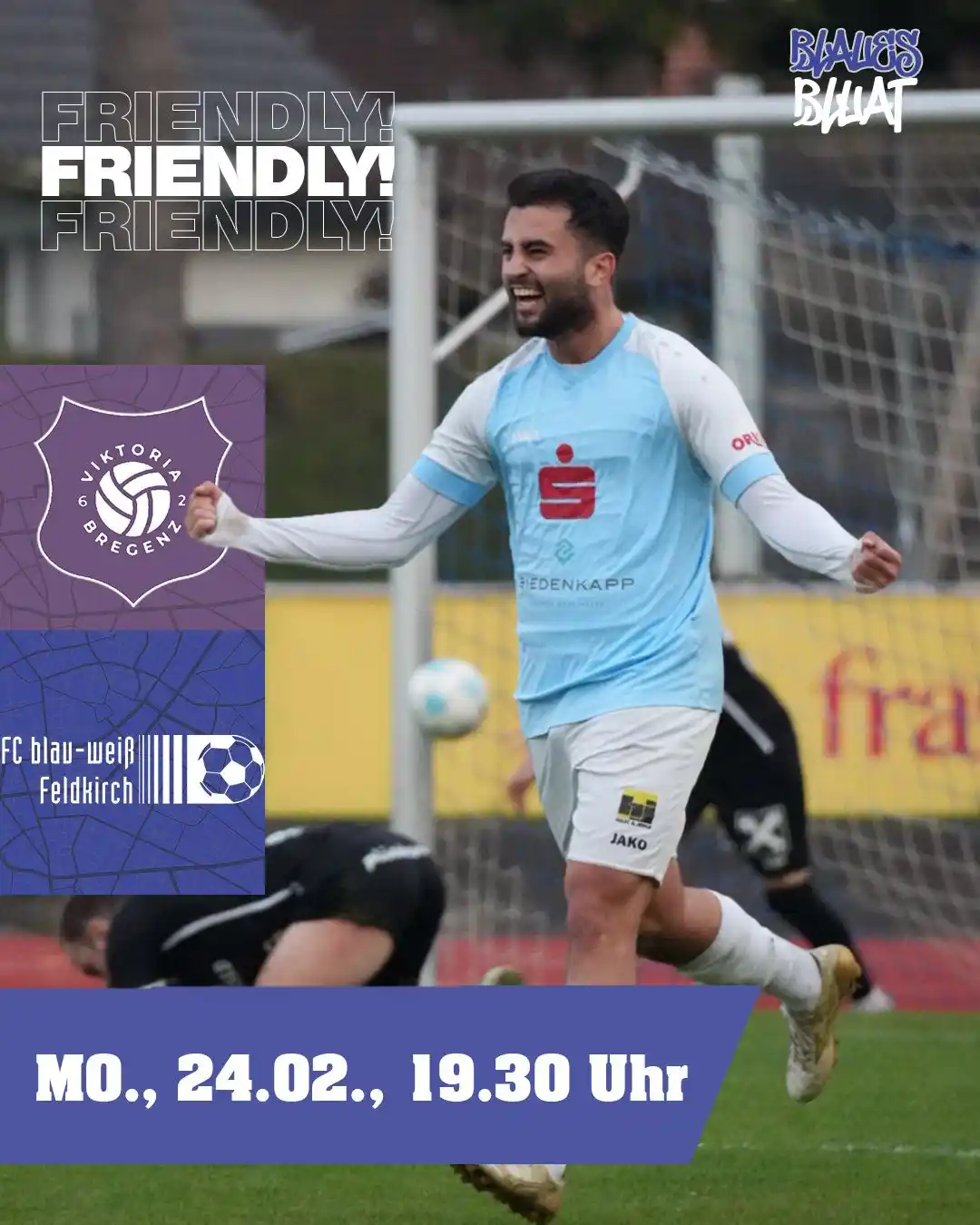 Image from Sparkasse FC BW Feldkirch 💙🤍: Nur zwei Tage nach dem letzten Testkick holen wir heute Abend das Freu...