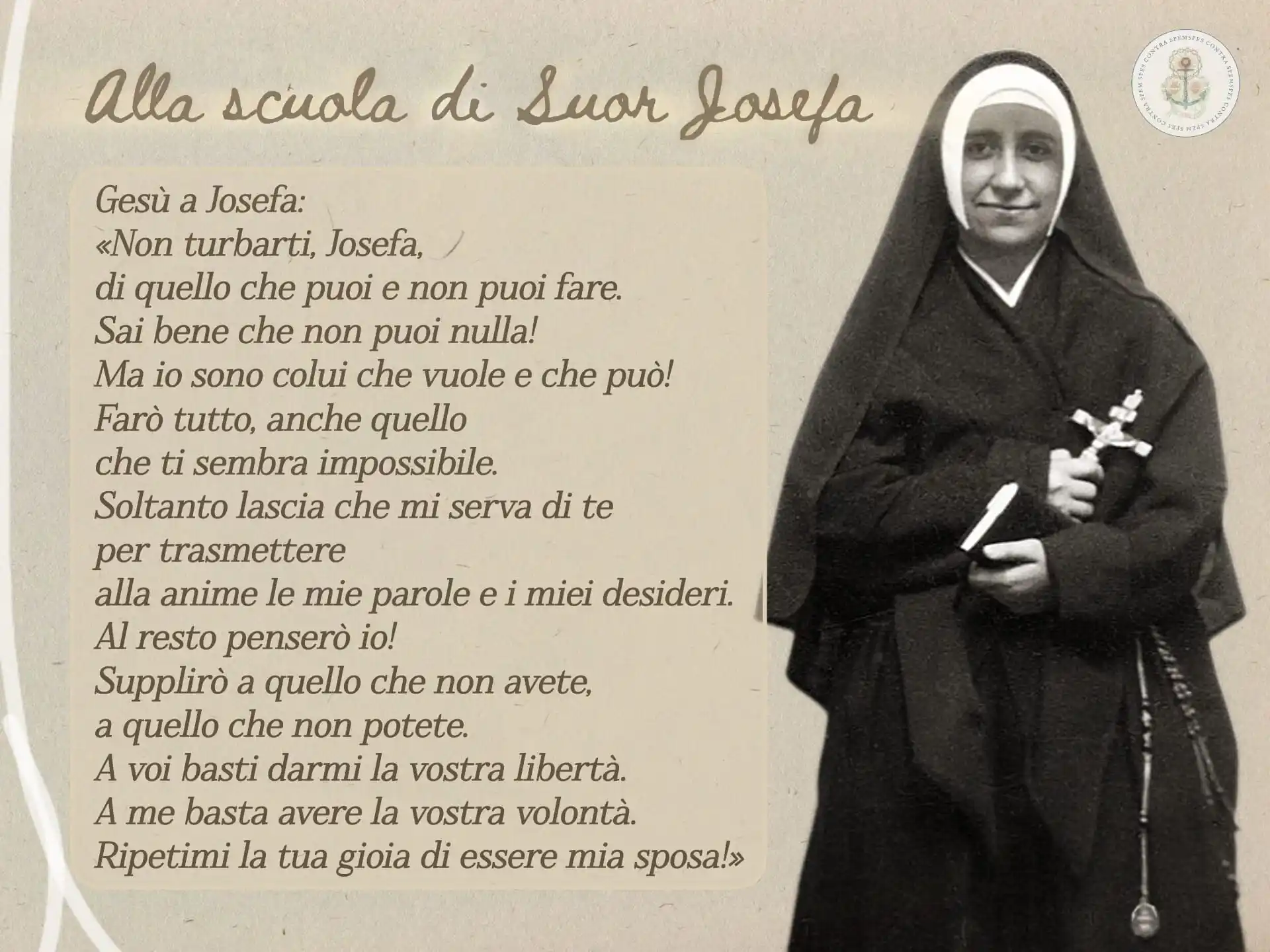 ⚓️Spes Contra Spem⚓(Rm. 4,18) post