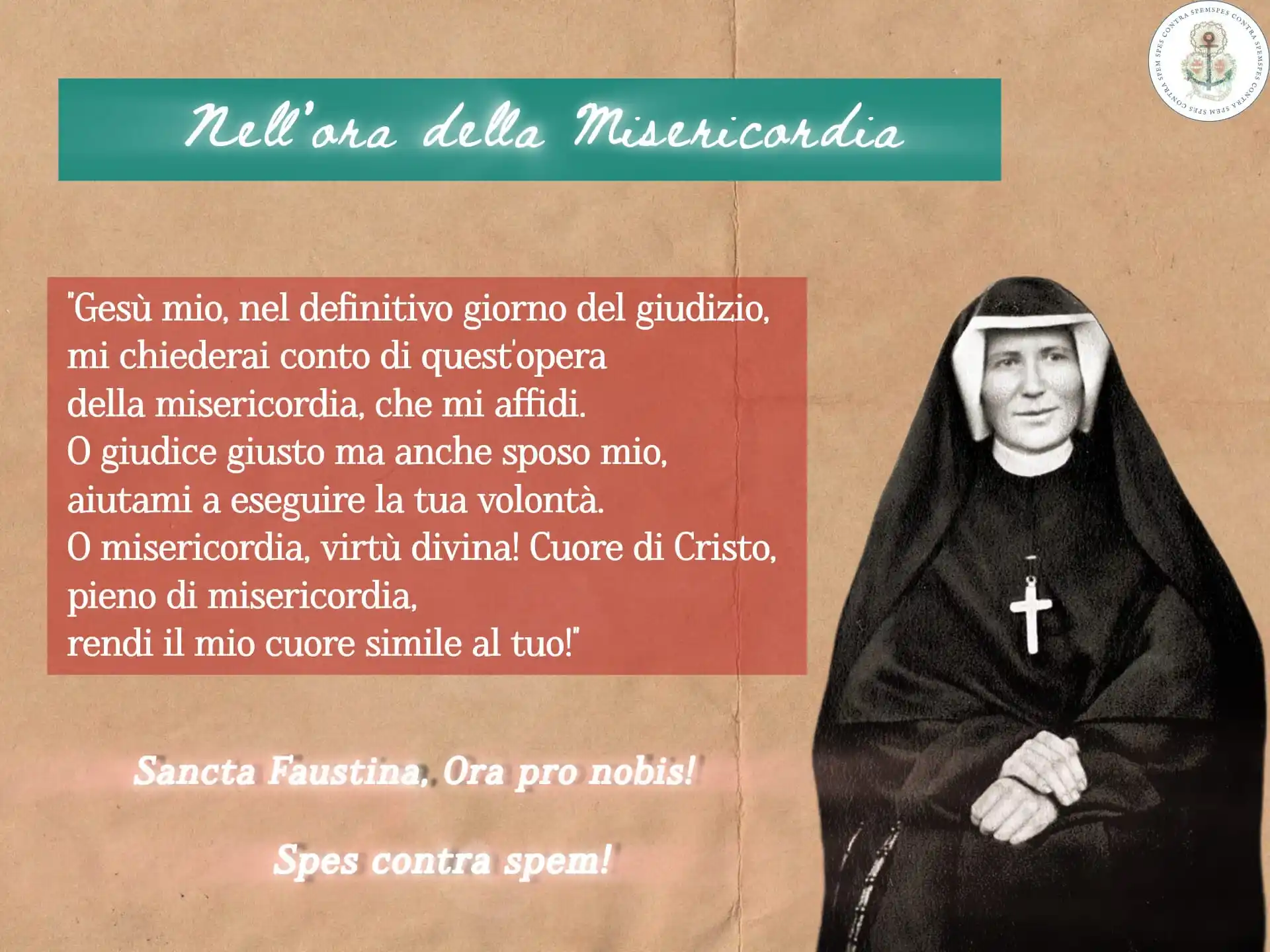 ⚓️Spes Contra Spem⚓(Rm. 4,18) post