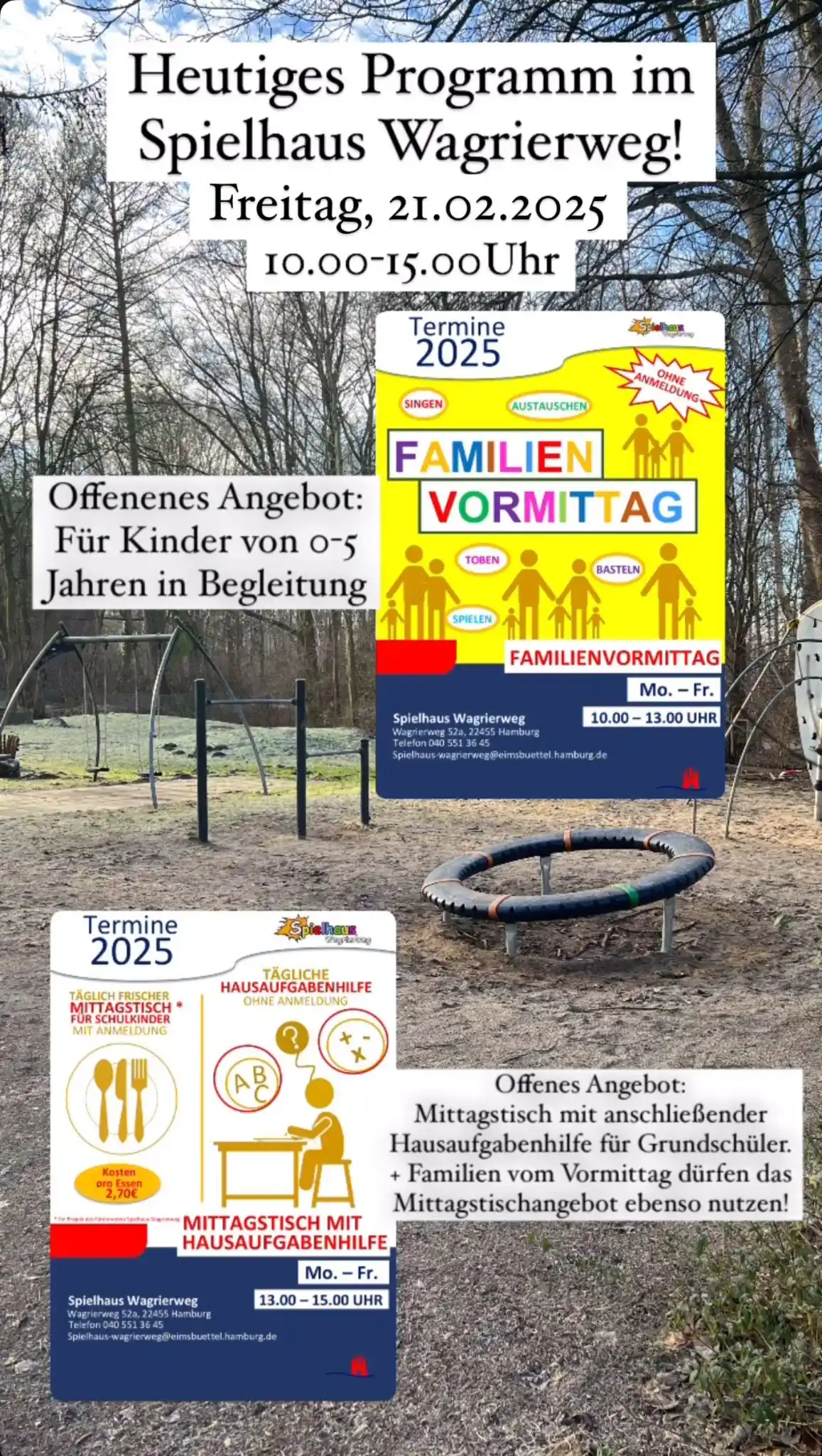 Spielhaus Wagrierweg post