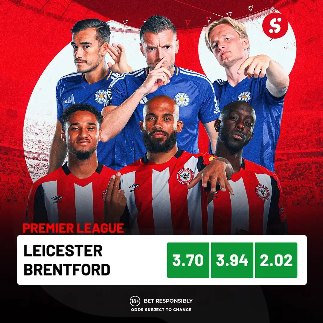 Image from SportyBet : Premier League weekend kicks off! 🦊 Leicester fights for survival, B...