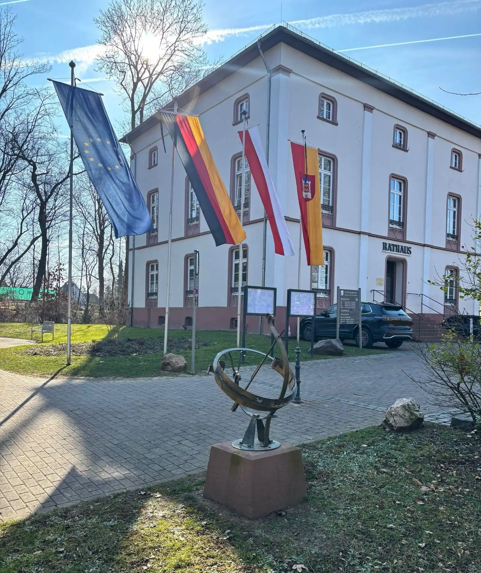 Image from Stadt Bad Camberg: Anlässlich des heutigen Staatsaktes für den am 1. Februar 2025 verstor...