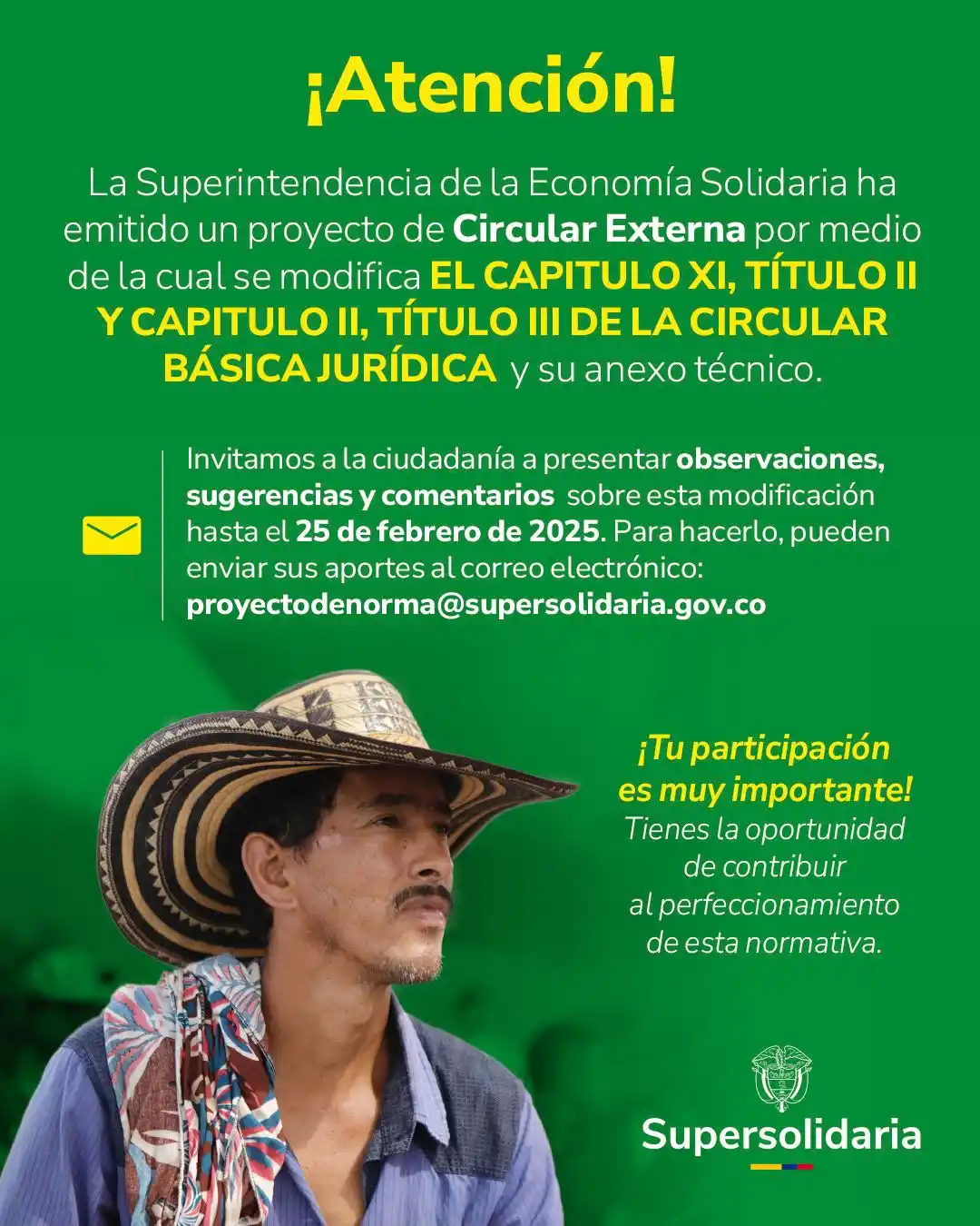 Superintendencia de la Economía Solidaria. post